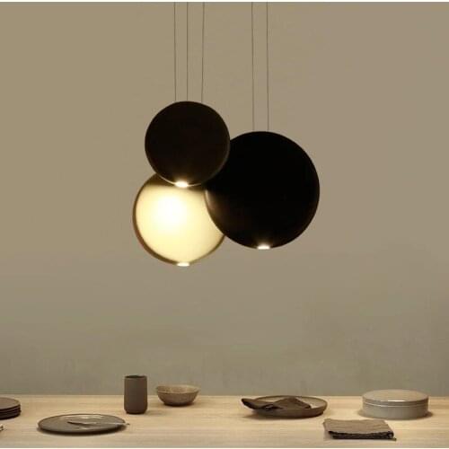Modern Resin Universe Planet Pendant Light LED Round Chandelier Ceiling Lamp Lighting Fixture LED Suspension Lamps PA0260