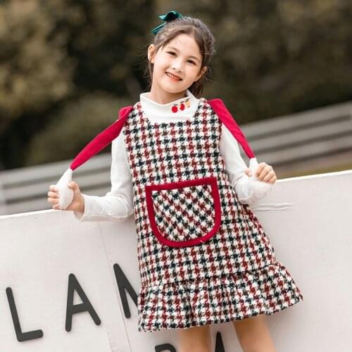 Princess Style Dress For Girls Loose Irregular Ruffles Hem Mini Gowns 3 - 14 Yeras Kid Sleeveless Birthday Party Dresses Clothes