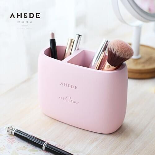 Simplified pen holder for desktop organizer creative fashion, Korean little fresh personality
