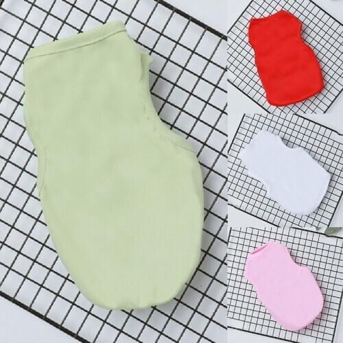 Dog Vest For Small Medium Large Dogs Clothing Comfortable Soft Puppy Dog T-shirt Sleeveless Pet Dog Vest Outfit Puppy Supplies