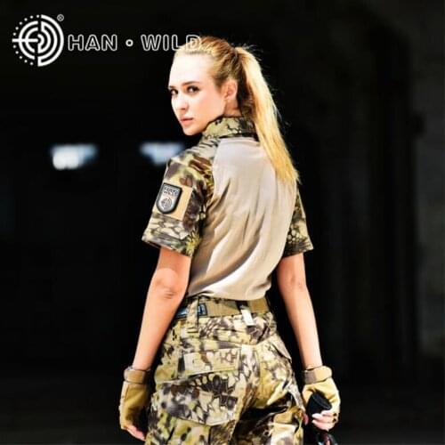 Us Army Clothing Men Women Tactical Combat Shirt Short Sleeve Female Quick Dry T-Shirt Tatico Tops Airsoft Hunting Shirts