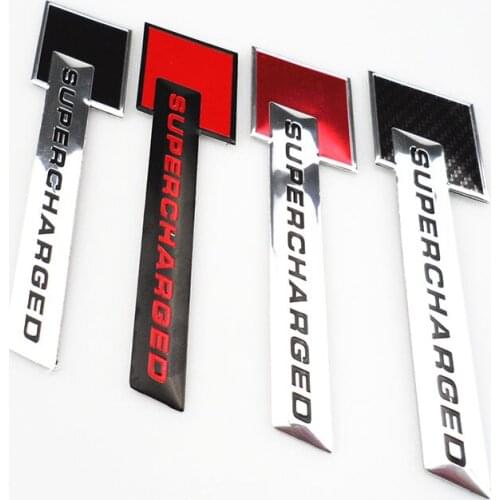 Car Styling Supercharged Turbo Boost Loading 3D Emblem Badge Sticker for Skoda Octavia Fabia Rapid Superb Yeti Roomster