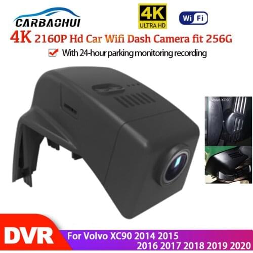 Car Wifi DVR Dash Cam Digital Video Recorder APP Control high quality HD 2160P For Volvo XC90 2014 2015 2016 2017 2018 2019 2020