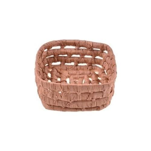 Bambum Mimbre-Square Wicker Basket 16 cm -B1120 decorative baskets cestos decorativos декоративные корзины