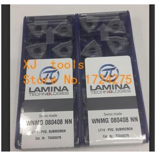 Free Shipping 10Pcs WNMG080408NN LT10 tungsten Carbide insert Cutting tools turning ,carbide inserts Lathe turning tool