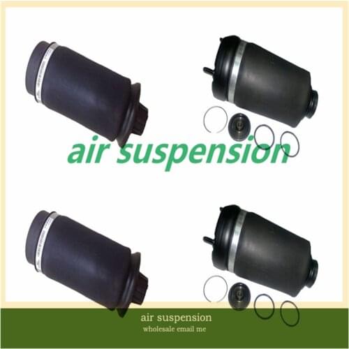 Free Shipping For Mercedes Benz W164 ML GL Class 2pcs Front + 2pcs Rear Air Suspension Spring Bags Springs Bag