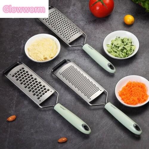 Glowworm Manual Vegetable Grater 304 Stainless Steel Vegetable Slicer With Plastic Handle Carrot Potato Grater Kitchen Gadgets