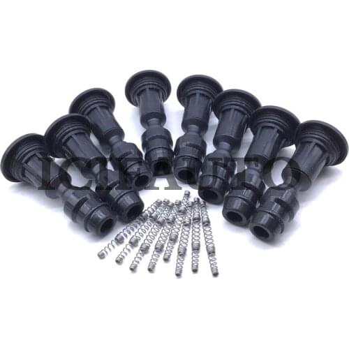 4 Ignition Coils Rubber Boot Repair Kits Replacement For Saturn Chevrolet 12578224, 12629646, 12589623, 12638824, 1208089