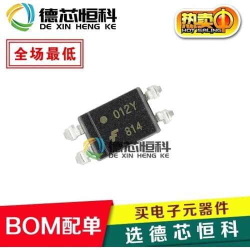 New genuine FOD814SD FOD814 screen printing 814 SOP-4 optocoupler optocoupler isolator