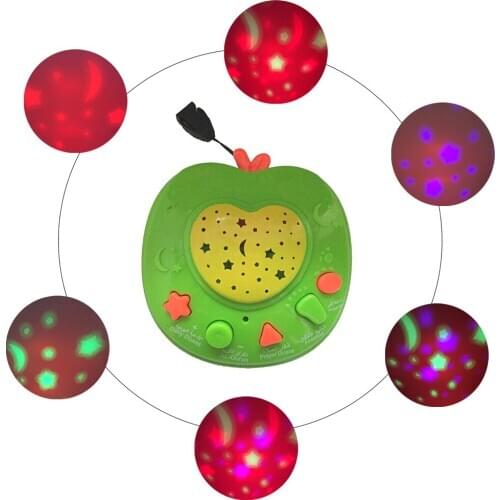 Portable Children Muslim Quran Learning Machines Arabic Auran Stories Teller LED Light Projection Coran Learning Toys For Kids