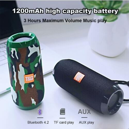 Portable Speaker Wireless Bluetooth Speakers Soundbar Outdoor Sports Waterproof column Music center sound system caixa de sombox