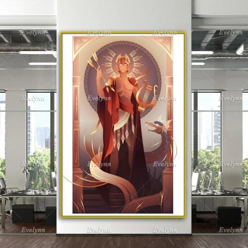 Greek Mythology Posters~ Apollon ~ Greek Gods Home Decor Canvas Wall Art Prints Living Room Decoration Unique Gift