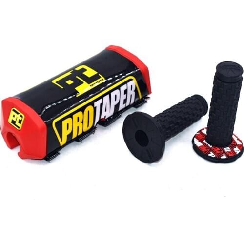 Handle Grips with Pro Taper Handlebar Pad Fat Bar Chest Protector Cross Fit 1-1/8 handle bar motorcycle Dirt bike pit bike