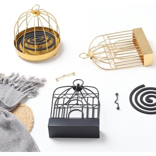 Nordic Home Meatl Wrought Iron Vintage Mosquito Coil Holder Baseus Mosquito Mosquito Incense Stand Держатель москитной катушки