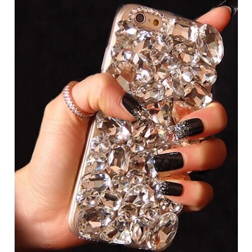 Sunjolly Fox Diamond Rhinestone Case Phone Cover coque for Samsung Galaxy J3 J5 J7 A3 A5 A7 2017 J330 J530 J730 A320 A520 A720