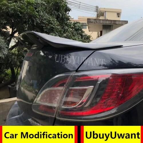 Fit For mazda 6 2009-2014 ABS / Carbon Fiber Exterior Rear Spoiler Tail Trunk Boot Wing Decoration Car Styling