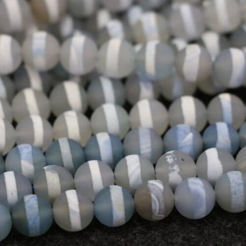 10mm 38pcs/lot, TOP Quality ! Blue Handmade Loose Spacer Round Natural Stone Beads Bracelet DIY Jewelry Making
