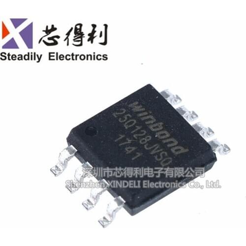 10pcs/lot Brand New & Original W25Q128JVSSIQ SOP8 W25Q128JVSIQ Alternative W25Q128FVSSIG