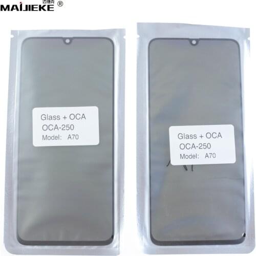 10PCS Screen Outer Glass+OCA +Polarizer For Samsung Galaxy A72 A52 A32 A22 A31 A51 A71 A20s A50 A10 A40 Front Glass Repair