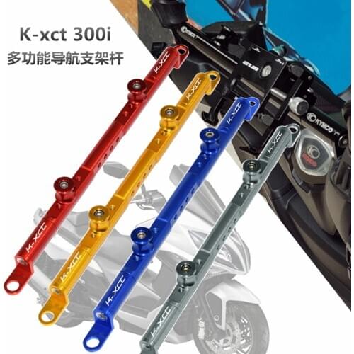 Motorcycle aluminum balance bar Mobile phone stand cross bar lever Handlebar For KYMCO KXCT K XCT K-XCT 125 300 KXCT125 KXCT300