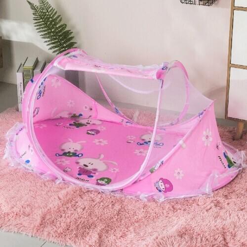 Baby mosquito net canopy beds kids baby cribs