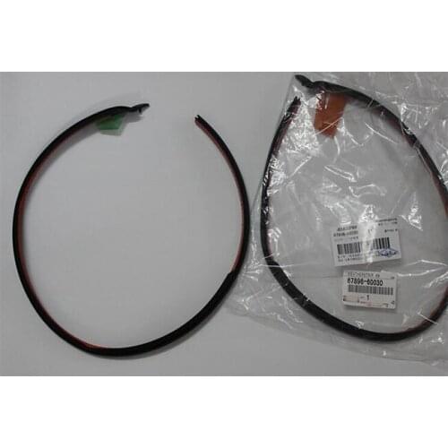 For Toyota Prado LC150 GX460 B-pillar Soundproof Rubber Strip Door Waterproof Strip 2010-2017 Year