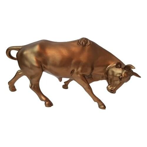 EU HOME DECORATION AROSE BULL TRINKET