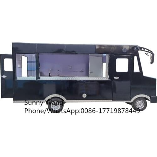 Food Truck Festival Electric Food Truck Customized Photo Booth Kiosk Pizza Cart Hot Dog Ice Cream Coffee Van