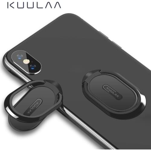 Cell Phone Ring Holder Stand Metal Universal 360 Rotation For IPhone 12 Samsung HUAWEI Magnetic Car Mount Stand Smartphone