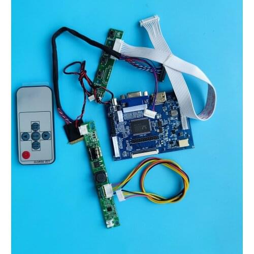 KIT For LTN097XL01/B01/A01/H01/A02 monitor 2AV Panel HDMI-compatible VGA SCREEN Controller driver board 1024×768 9.7" LED