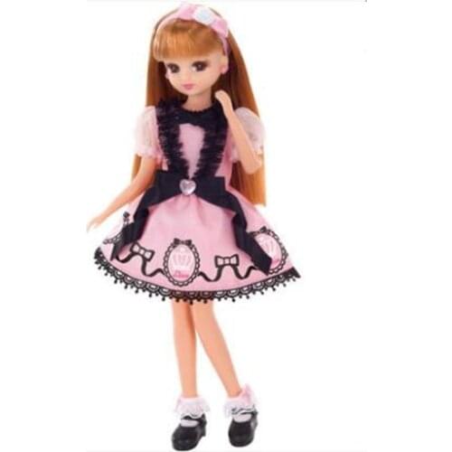 TAKARA TOMY Licca Doll 23cm Princess Lijia Girls Dolls Toy Blyth Little Doll Gift Baby Doll