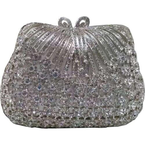New Italian fashion diamond evening clutch bag rhinestone party clutch bag party banquet carrying female bag