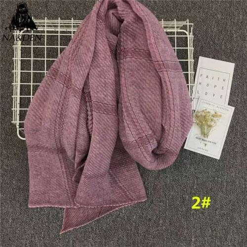 New design crinkled cotton hijabs women solid shawl scarf muslim head wraps islamic eid scarves shawl 10pcs/lot fast shipping