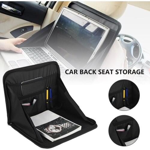 Car Back Seat Storage Car Seat Organizer Car Gadget Car Back Seat Storage Compartment Holder Tray Bag Laptop Holder Multi-Pocket