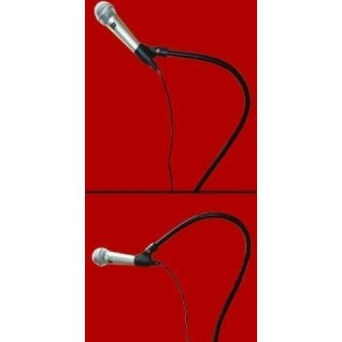Comedy Microphone Stand (Gimmick+DVD) Stage Magic Trick Funny Illusion Props bar Professional Magia Toys Classic Joke