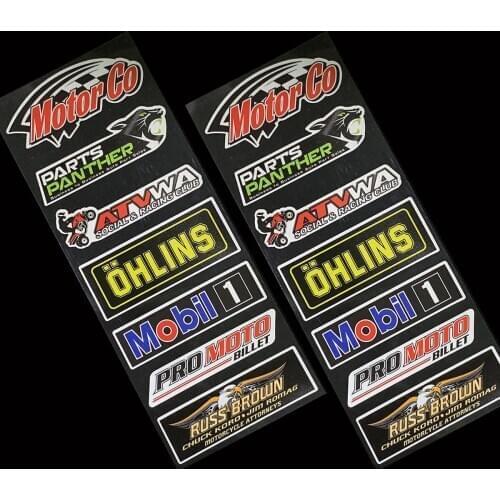 Reflective Helmet Visor Motorcycle Stickers For Suzuki Kawasaki Honda CBR YAMAHA Vespa