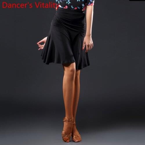 Latin Dance Practice Clothes Women Adults New Professional High-end Slim Fit Skirt Modern Rumba National Standard Dancing Wear
