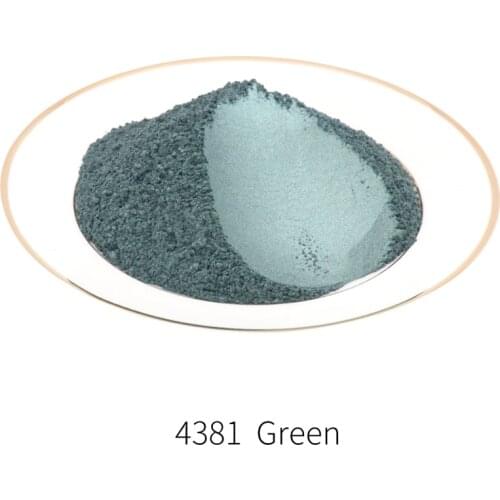 Type 4381 Pigment Pearl Powder Healthy Natural Mineral Mica Powder DIY Dye Colorant for Soap Cars Art Crafts 50g Acrylic Paint