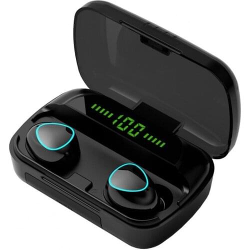 TWS Bluetooth Wireless Headphones Auto-connect Earphones Sports Waterproof Earbuds Headsets Charging Box Headset