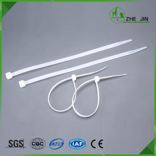 ZHEJIN (250pcs) ZJ-8*400MM (16"X65lbs) Nylon Plastic Zip Wrap Cable Loop Ties Wire(width:5.8mm)