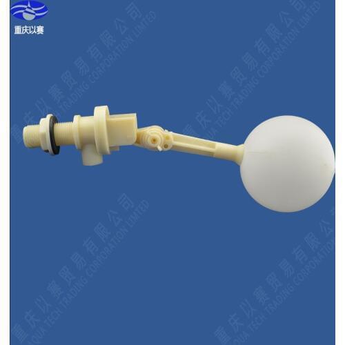 1/2" plastic float valve, plastic ball cock, water tank floating valve, remote control float valve