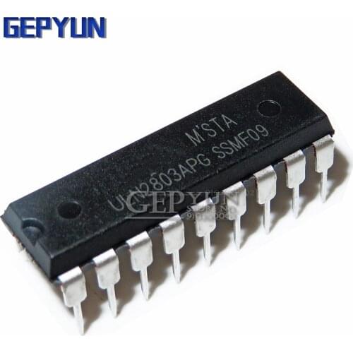 10PCS ULN2803APG ULN2803 ULN2803A ULN2803AP DIP-18 Darlington Transistors INTERFACE DRIVER WITH TTL Gepyun