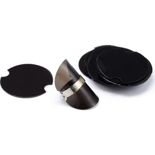 100pcs/bag Plastic Ring Displays Black/White 29x0.8mm