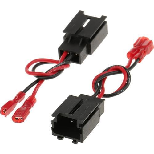 2 Pieces Car Audio Speaker Wire Harness Connector Select for Peugeot 206 Citroen 1999