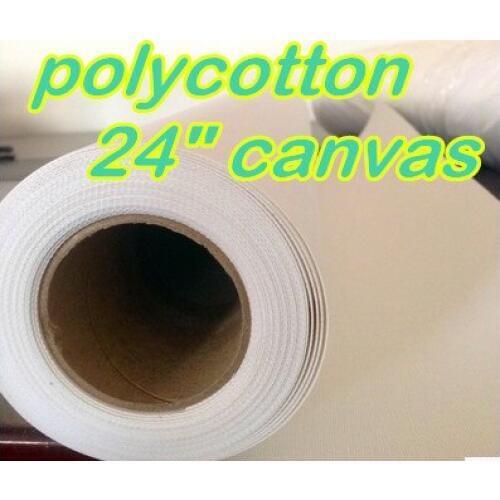 24"*18mhigh definition Water Resistant polycotton blend canvas roll