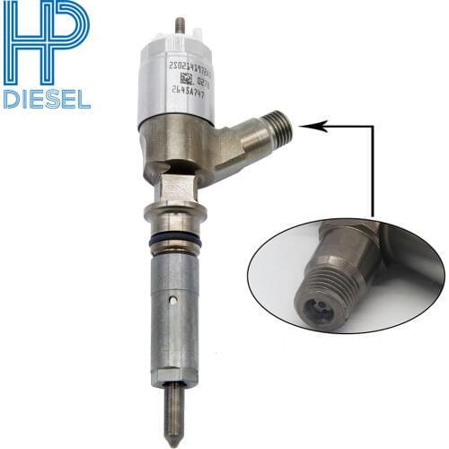 6pcs/lot Common rail injector 320-0680/2645A747 for CAT323D excavator, diesel engine injector 3200680 for CAT C6.6 engine, renew