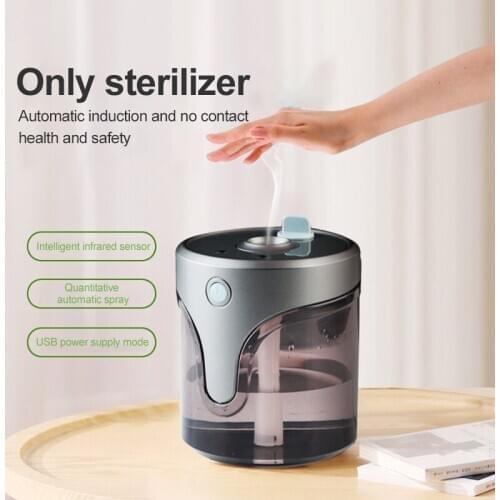 600ml Intelligent Alcohol Sprayer Infrared Sensor No Touch Sprayer Portable Smart Sensor Sprayer Auto Hand Washer Soap Dispenser