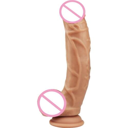 Big Soft Dildo Realistic Suction Cup Penis Lesbian Strapon Faloimitator Dick Huge Silicon Dildos For Women Gay Dildio Sex Toys