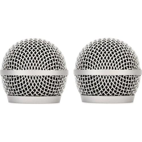 Bolymic Karaoke Microphone Grille Replacement Ball Head Mesh for PG58 PG2 Vocal Microphone 2 PCAK