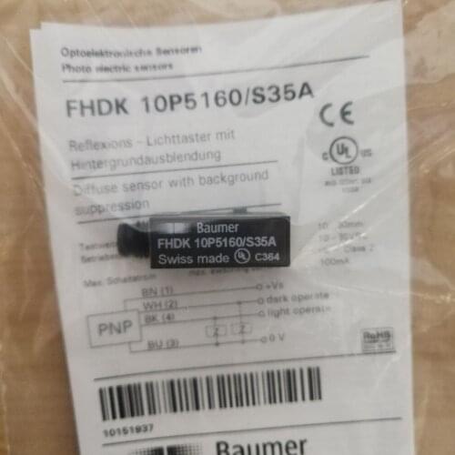 FHDK 10P5160/S35A FHDK 10P5101/S35A photoelectric switch FHDK 10N5101/10P5160/S35A